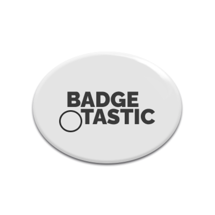 Custom Oval Button Badges
