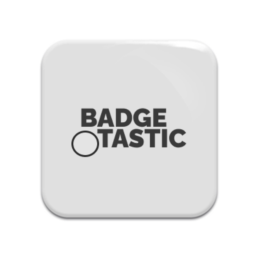 Custom Square Button Badges