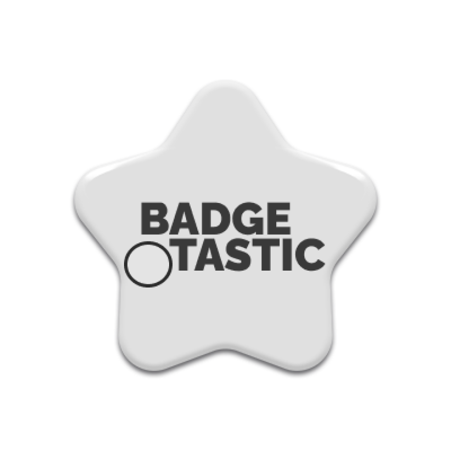 Custom Star Button Badges